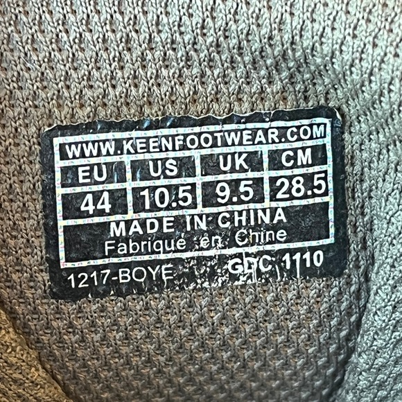 Keen Targhee II Mid Waterproof Hiking Boot Brown Leather Mens 10.5 UK 9.5 EU 44 - Picture 8 of 8